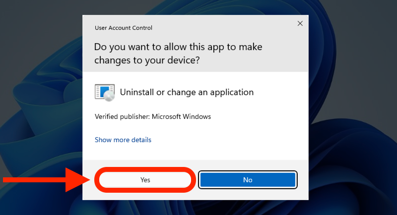 Yes, uninstall Bitdefender Parental Control on Windows